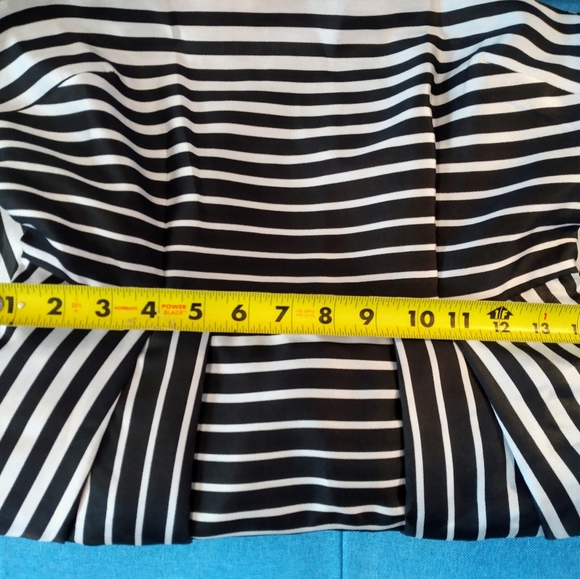 NWOT ASOS Striped Fit & Flare Skater 6 - Picture 4 of 8